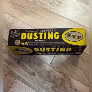 Vintage Kitchen Decor - Charming Roll of KVB Dusting Paper